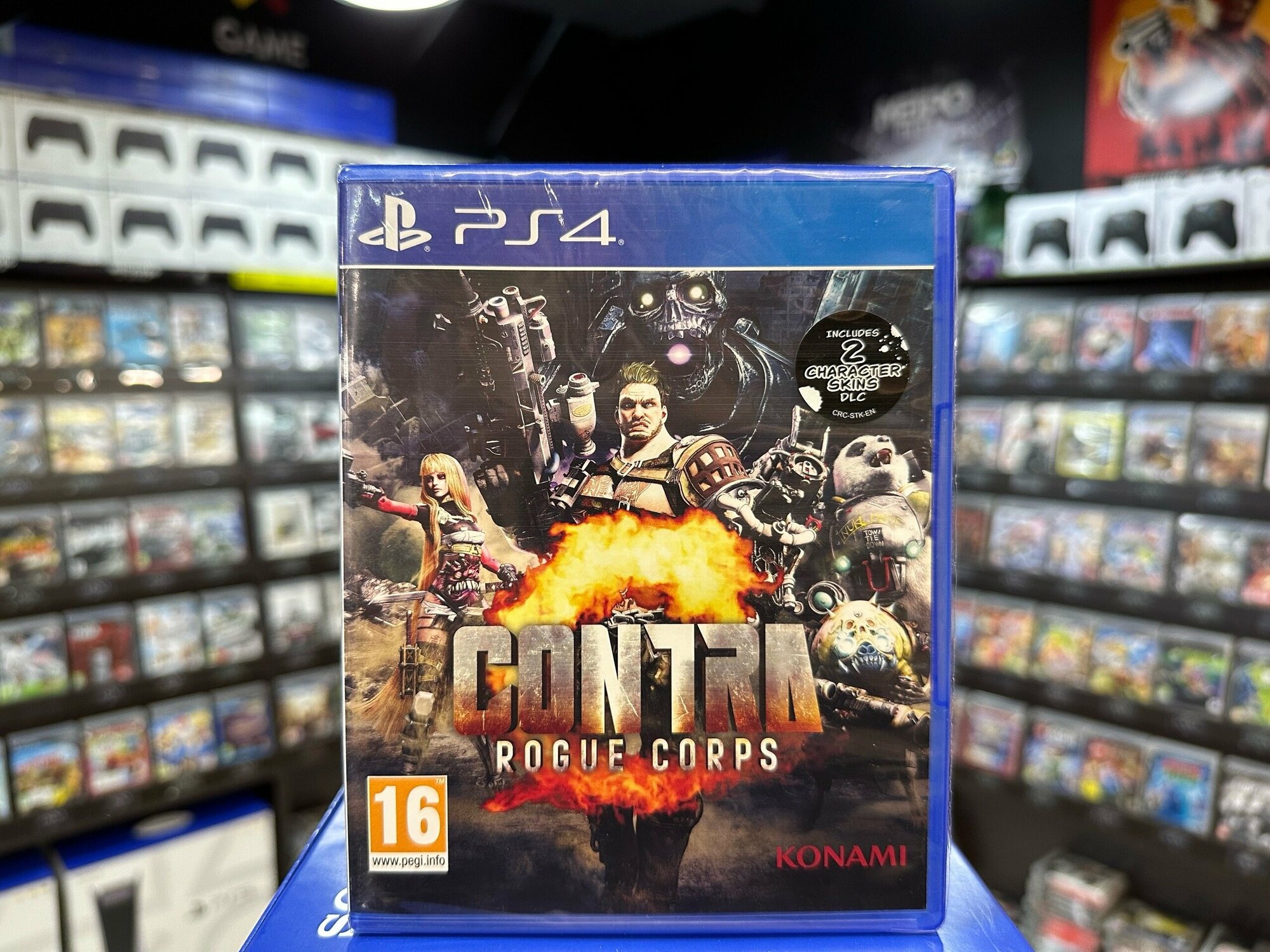 Игра Contra Rogue Corps PS4