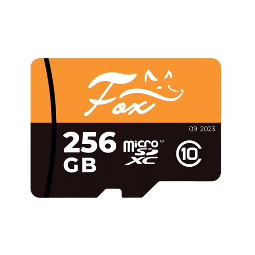 Карта памяти Fox microSD XC Class10, 256Гб