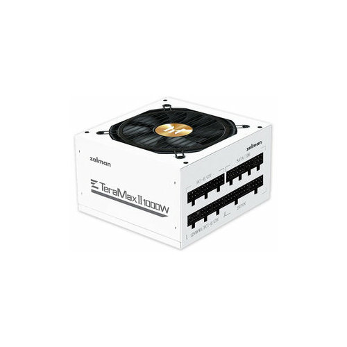 Блок питания Zalman ZM1000-TMX2 WH, 1000W, ATX12V v2.52, APFC, 12cm Fan, 80+ Gold Gen5, Full Modular, White, Retail