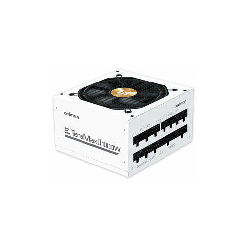 Блок питания Zalman ZM1000-TMX2 WH, 1000W, ATX12V v2.52, APFC, 12cm Fan, 80+ Gold Gen5, Full Modular, White, Retail блок питания zalman zm750 tmx2 750w atx12v v2 52 apfc 12cm fan 80 gold gen5 full modular retail zm750 tmx2