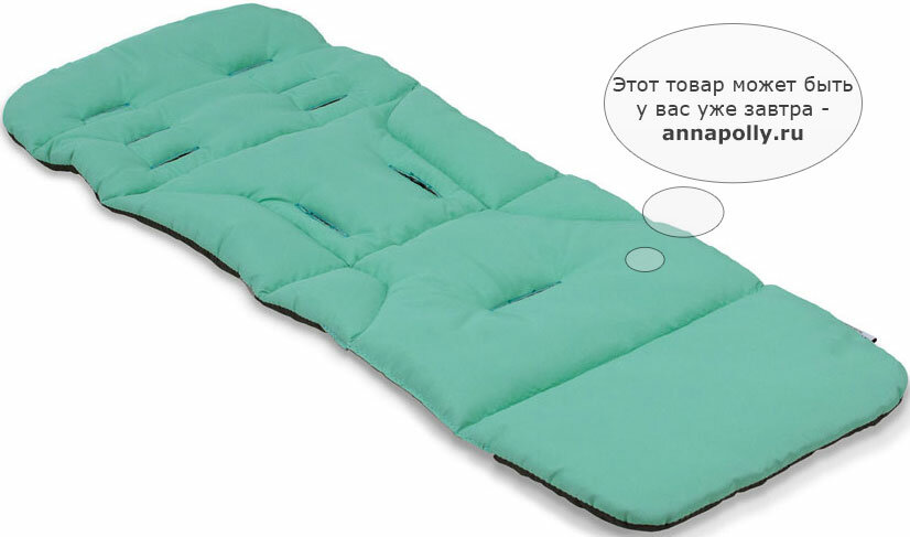 Вкладыш в коляску Bumbleride Seat Liner SL-85DGM, цвет: серый - фото №14