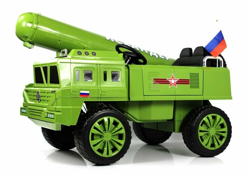 Другие электромобили Rivertoys Детский электромобиль B111CP зеленый