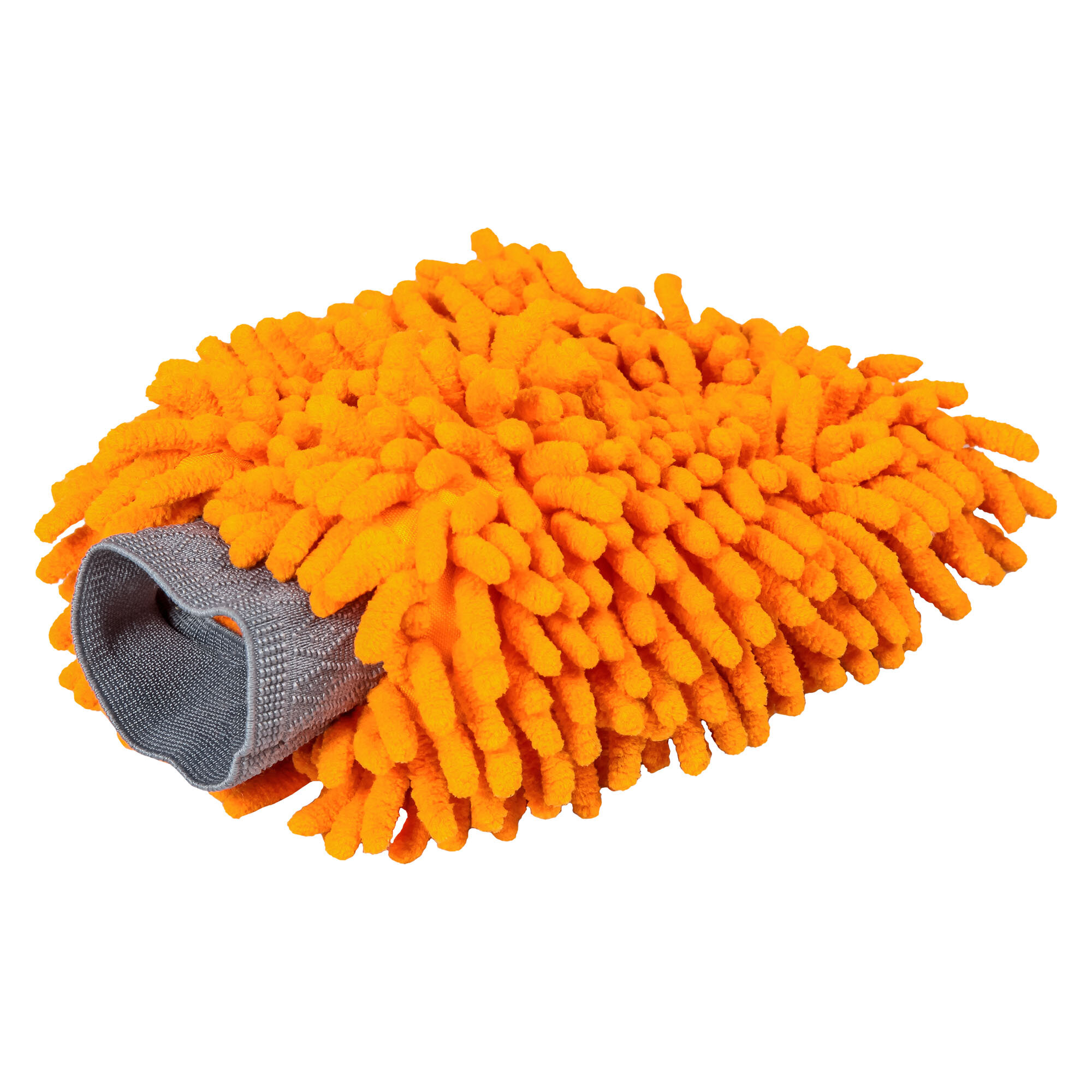 Варежка-шиншилла оранжевый ворс (25*20 см) (AB-D-02)