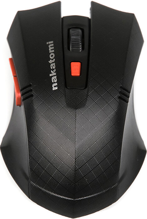 Мышь Игровая беспроводная мышь Nakatomi MRON-04UB (черный)