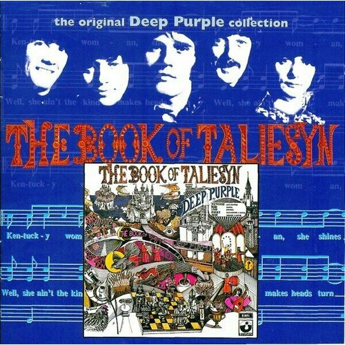 AUDIO CD DEEP PURPLE - The Book Of Taliesyn компакт диски emi deep purple the book of taliesyn cd