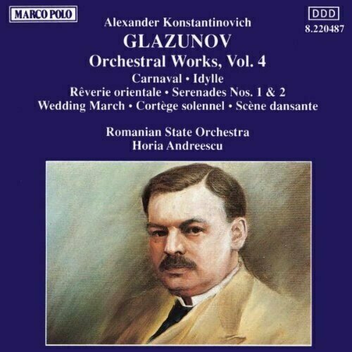 AUDIO CD Glazunov, Carnaval Overt. Op.45 audio cd milhaud carnaval d aix