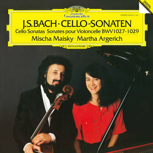 Виниловая пластинка Johann Sebastian Bach: Cellosonaten BWV 1027-1029 (180g). 1 LP