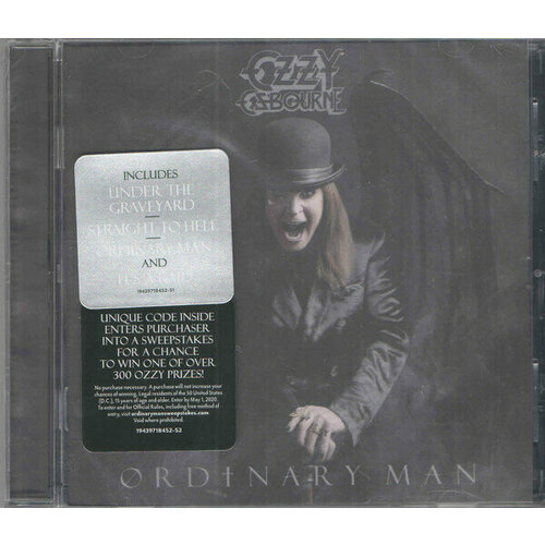 AUDIO CD Ozzy Osbourne - Ordinary Man. 1 CD sony music ozzy osbourne – ordinary man cd