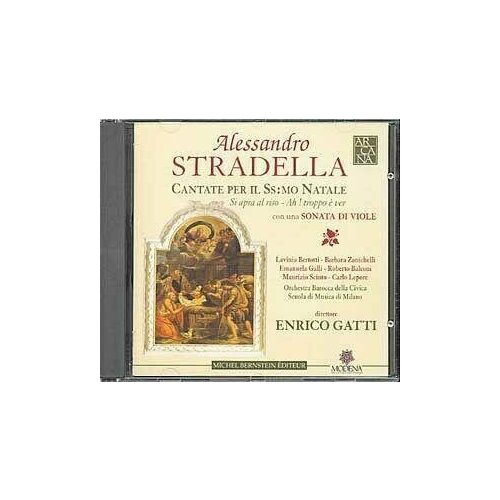 AUDIO CD Stradella. Cantate Per Il Sermo Natale -Maurizio Sciuto
