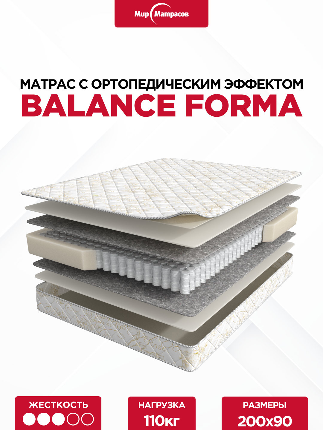 Матрас Balance Forma 200*090 см.