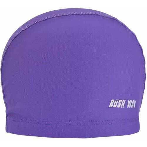фото Шапочка для плавания текстиль взрослая rush way ls