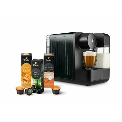 Капсульная кофемашина Tchibo Cafissimo Milk 1350 Вт черный 2715500₽