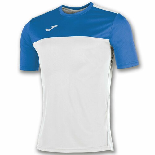 Футболка спортивная joma, размер 08-2XL-3XL, белый, синий футболка joma размер 08 2xl 3xl черный