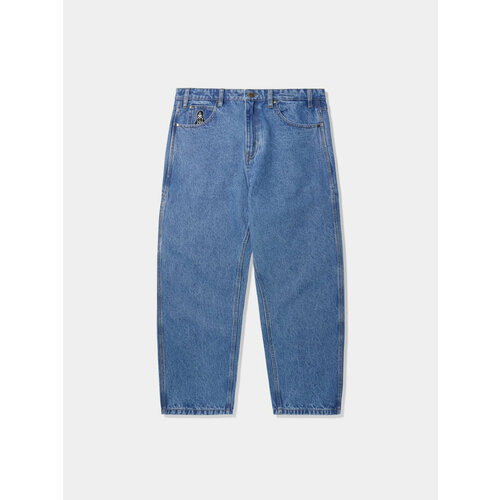 фото Джинсы butter goods hound denim, размер 32, голубой