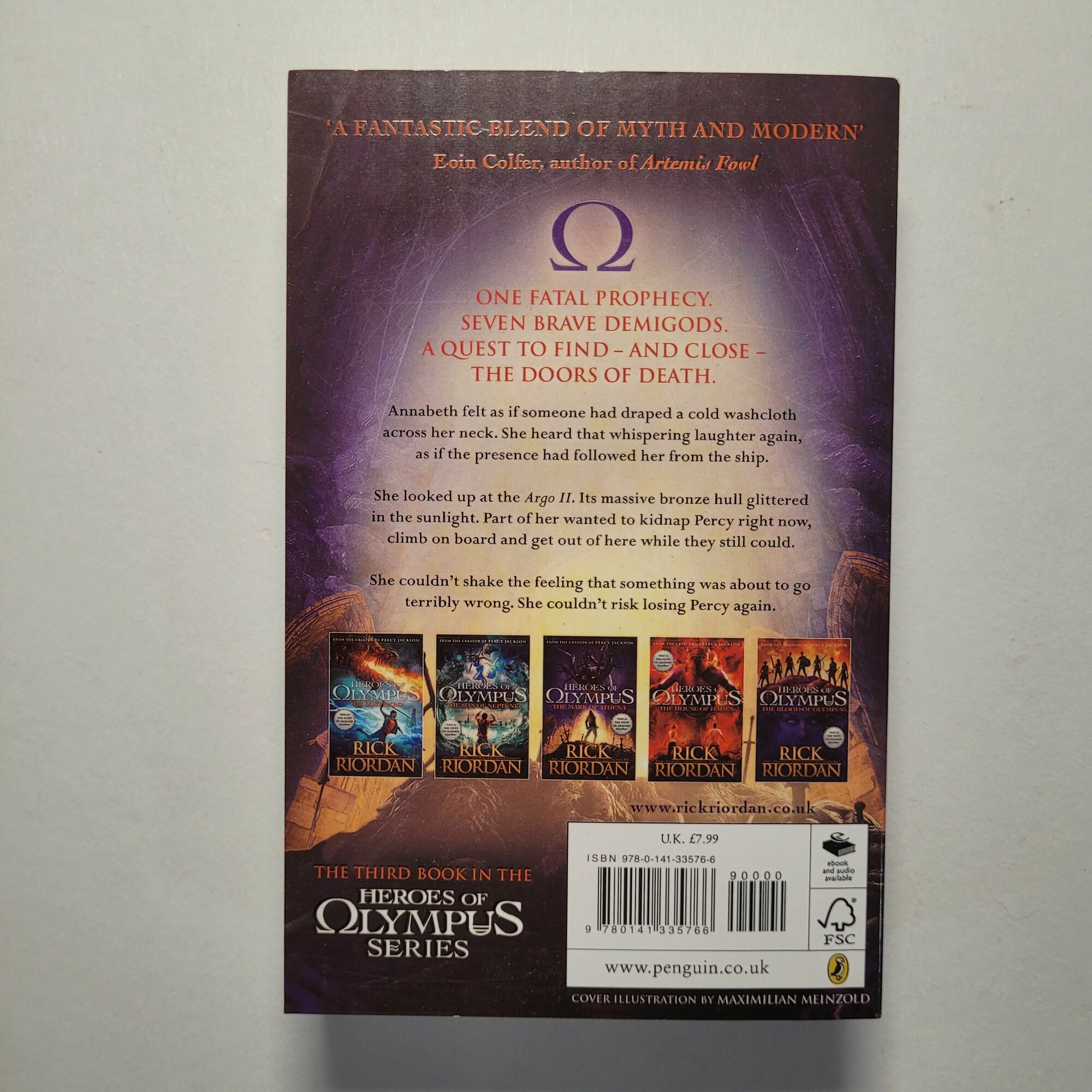The Mark of Athena (Riordan Rick) - фото №5