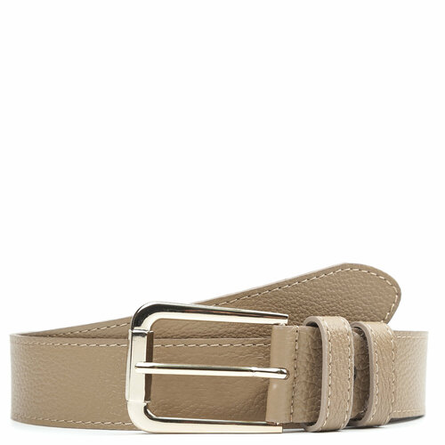 фото Ремень fabretti, размер 120, бежевый