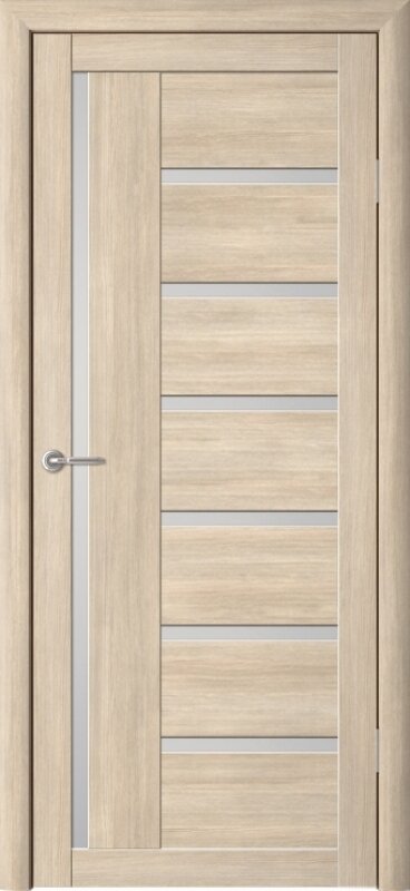 Межкомнатная дверь (дверное полотно) Albero Мадрид покрытие Эко-шпон / ПО Лиственница мокко Мателюкс 70х200
