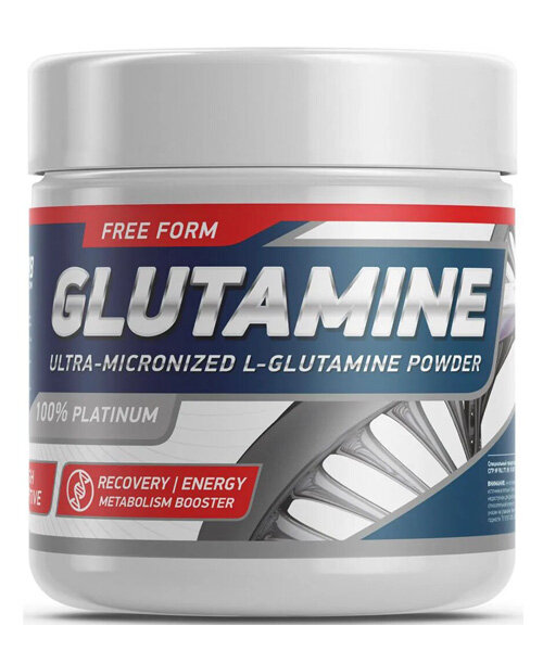 Glutamine Powder Genetic LAB 300 г (Без вкуса)