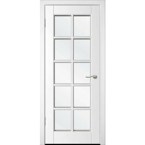 Межкомнатная дверь WanMark Скай-1 / ПО белая эмаль