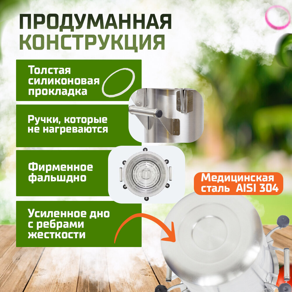 Автоклав домашний фермер 26л — фото 1