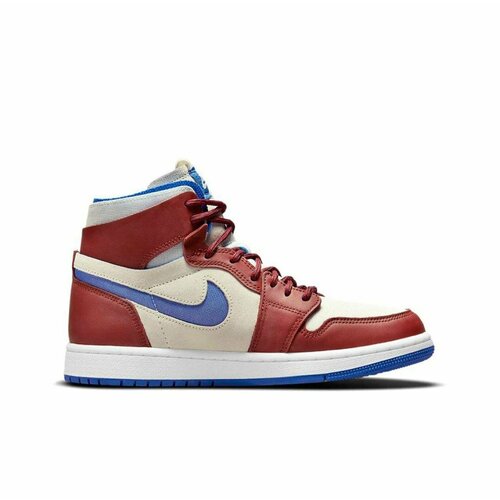 фото Кеды air, размер 10,5w/41,5ru, красный, черный air jordan 1