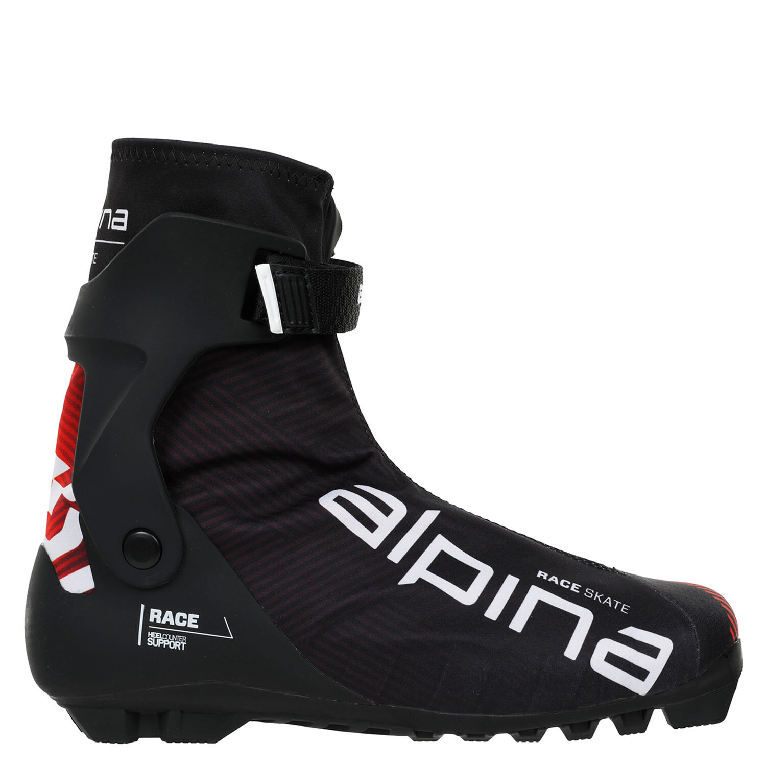 Лыжные ботинки Alpina. Racing Skate Red/Black/White (EUR:42)