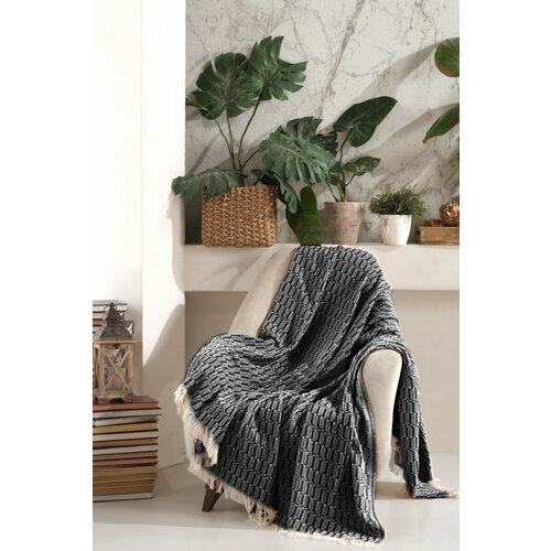 IRYA Покрывало Marin цвет черный 170х200 см 2610₽