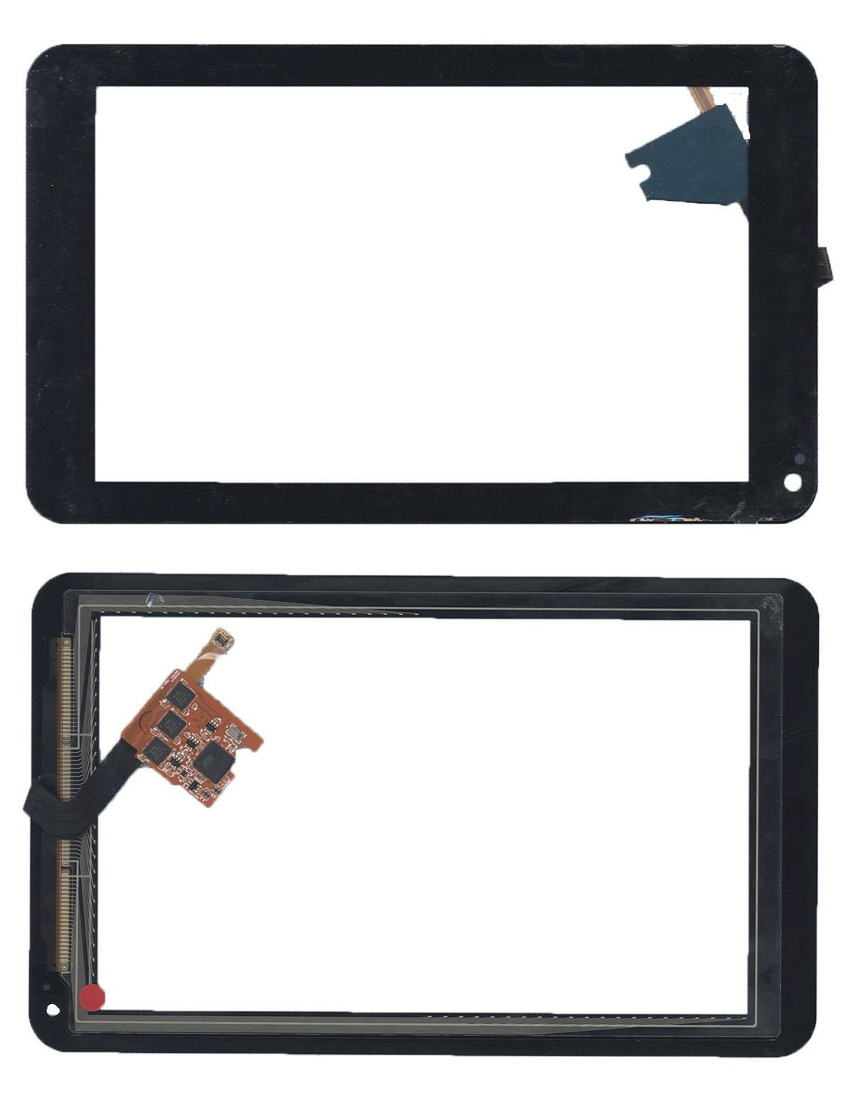 Сенсорное стекло (тачскрин) для LG Optimus Pad (V900) черное