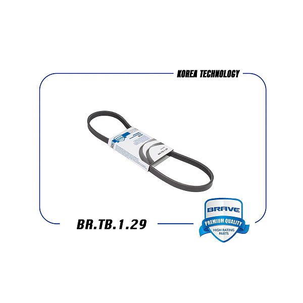Brave BR. TB.1.29 ремень поликлиновый 4pk 890 br. tb.1.29 tucson, Sportage (Спортедж) 2, cerato, soul 2.0 гур