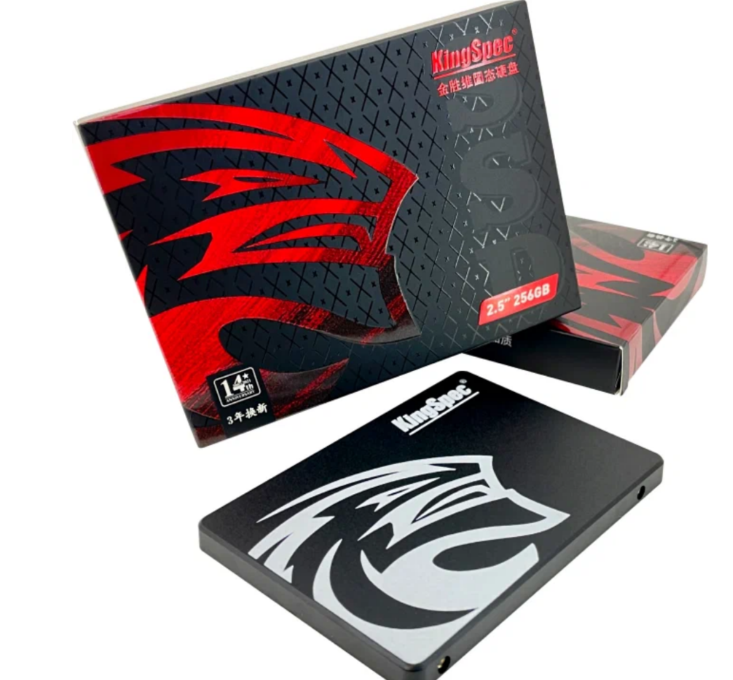 SSD диск 256 Gb KingSpec / Внутренний ССД накопитель для компьютера и майнинг фермы / SATA 3, 2,5 дюйма — фото 8