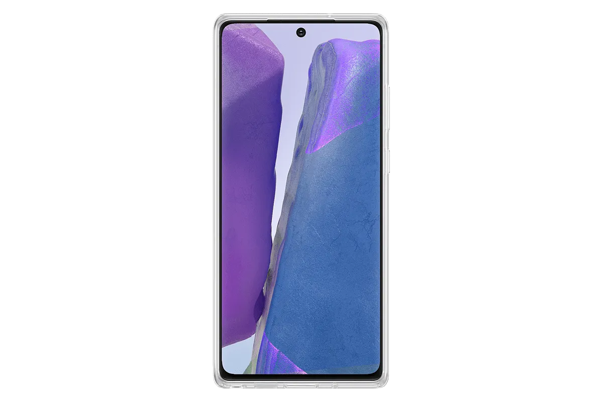 Чехол (клип-кейс) SAMSUNG Clear Cover, для Samsung Galaxy Note 20, прозрачный [ef-qn980ttegru] - фото №9