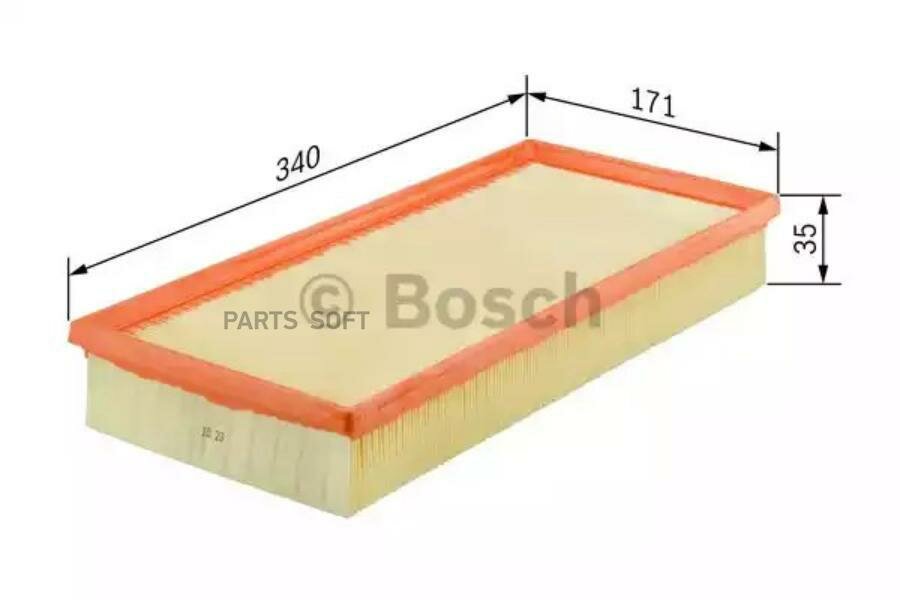 Воздушный фильтр Bosch - фото №3