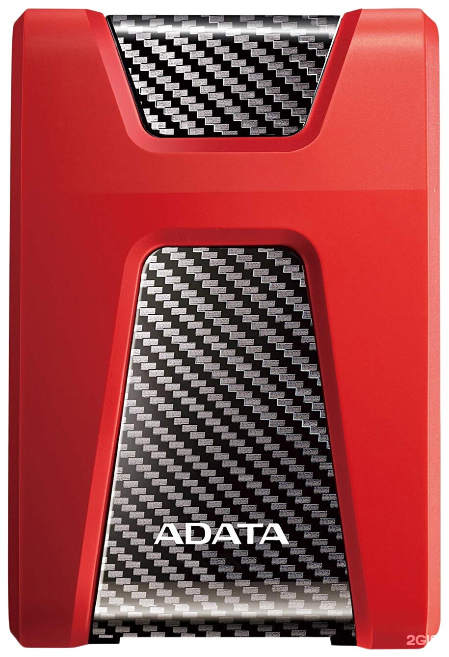 Внешний жесткий диск HDD 2.5", 2Tb, ADATA DashDrive Durable HD650, USB3.2, Red (AHD650-2TU31-CRD)