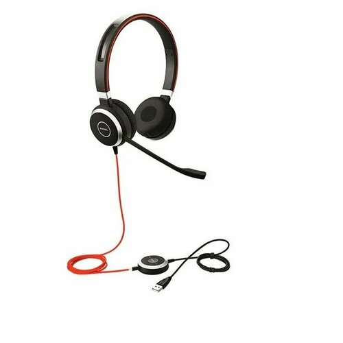 Проводная гарнитура Jabra Evolve 40 UC Stereo (6399-829-209) черный
