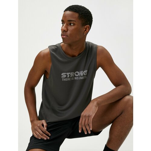 фото Майка koton, размер s, серый