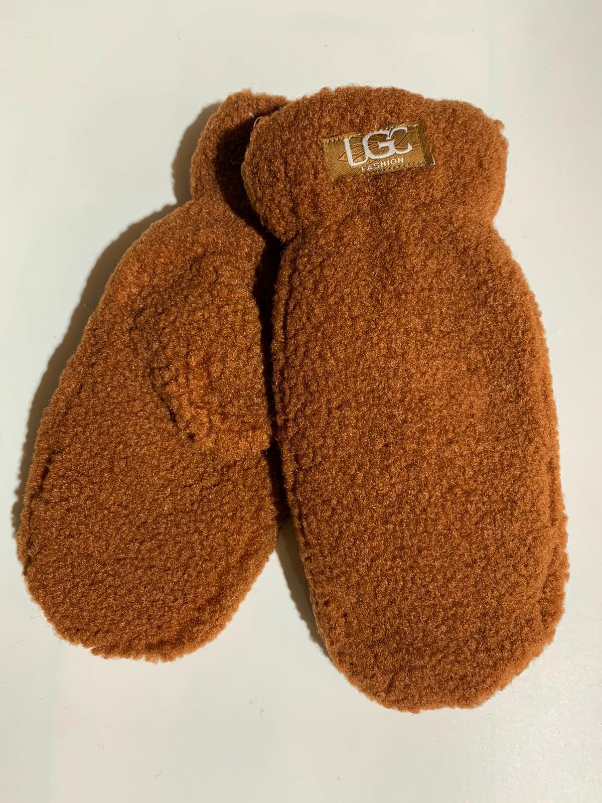 фото Варежки женские/зимние рукавички для женщин/молочный цвет