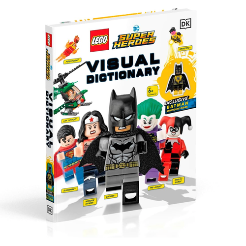 Lego Super Heroes - Энциклопедия персонажей на английском языке с минифигуркой Batman, Бэтмен