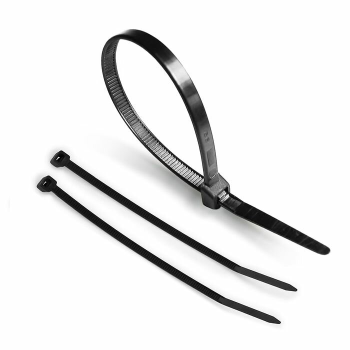 Кабельные стяжки (хомуты) Кабельные стяжки (хомуты) NCT 3x150mm (черный)