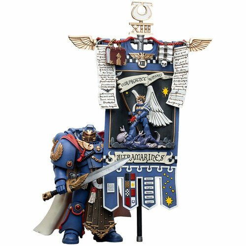 Фигурка JoyToy Warhammer 40,000 - Action Figure - Ultramarines: Honour Guard: Chapter Ancient JT6519 фигурка joytoy warhammer 40 000 action figure ultramarines bladeguard ancient jt8834