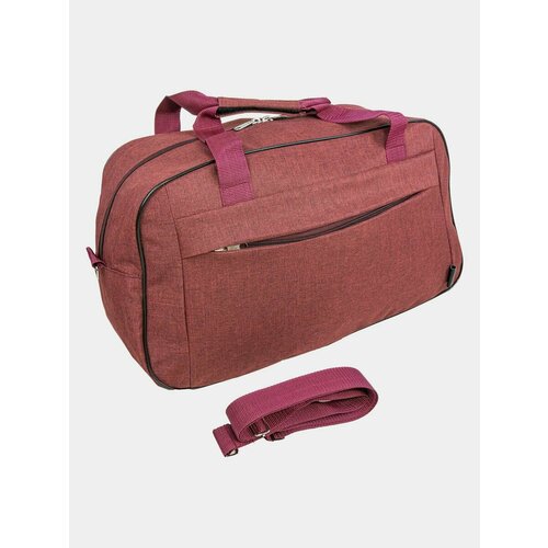 фото Сумка arlion 000-422 бордо, 18х30х52 см, ручная кладь, бордовый