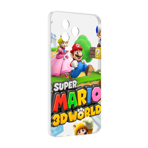 Чехол MyPads Super Mario 3D World для Infinix Note 12 2023 (X676C) задняя-панель-накладка-бампер