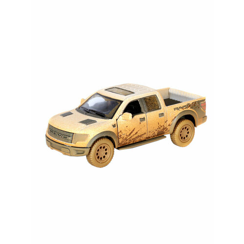 Модель машины KINSMART Ford F-150 (Muddy) инерция 1:46