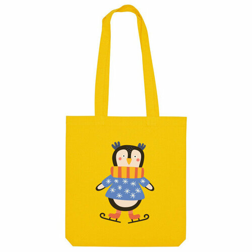 фото Сумка шоппер us basic, желтый