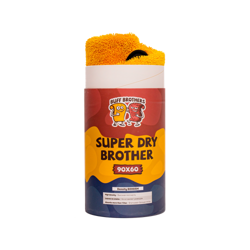 BUFF BROTHERS микрофибра для сушки SUPER DRY BROTHER GOLD 90x60