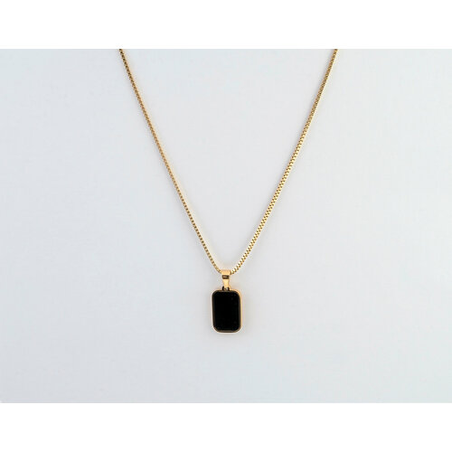 Колье Miniature, эмаль, золотистый