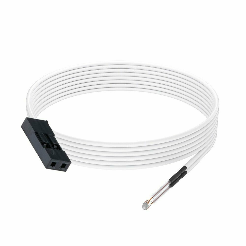 Термистор 100 кОм NTC 3950 для 3D принтера с кабелем и разъёмом Dupont 2PIN (до +260 гр.)