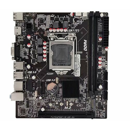 Материнская плата H110B LGA1151 игровой настольный пк intel core i5 9400f i9 9900t i3 9100f gtx 1660s 6g 2 ddr4 мини компьютер windows 10 m 2 pcie ssd 4k dp