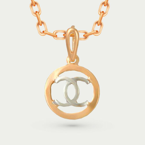 фото Подвеска gold center, красное золото, 585 проба