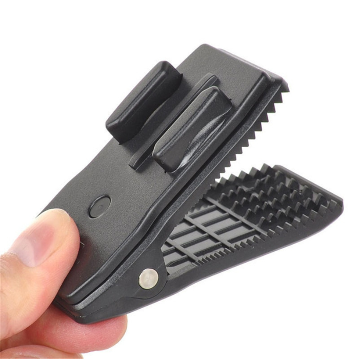 фото Крепление прищепка держатель на одежду для экшн камеры GoPro поворотное на 360 градусов под защелку