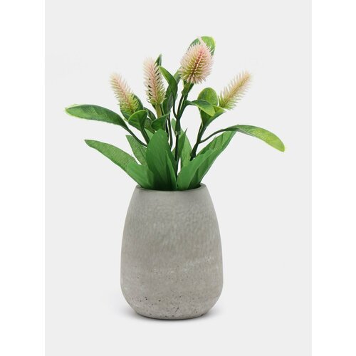 Искусственные цветы Помпоны букет Композиция Высота 240 мм Цвет Багровый 499₽